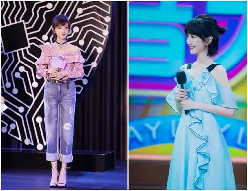 分手后的毛晓彤时尚大反转以前是淘宝土妞,如今穿蓝裙美似天仙