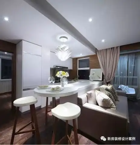 温馨小清新三口之家这套简约新房装修设计案例是您不二之选