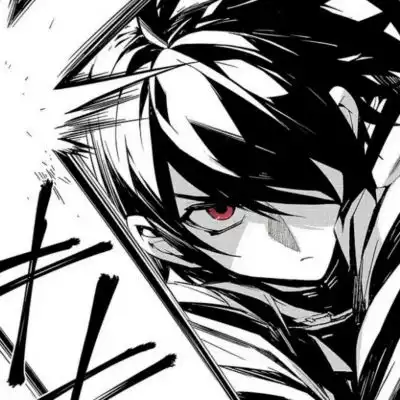 宋知意黑白颓废丧系拽酷男漫男生头像我要个性网