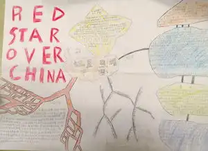 红星照耀中国思维导图