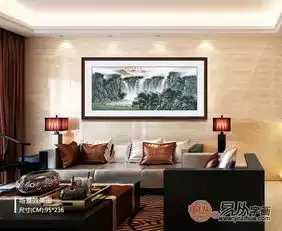 客厅中的流水生财图,风水寓意你真的懂得吗
