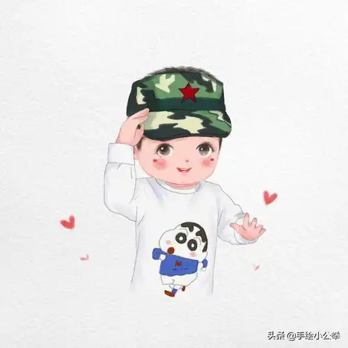 换个头像吧,一家四口五口萌娃卡通全家福头像,看着又可爱又好看