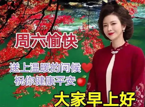 清早问候早上好漂亮图片早上好祝福语表情包动态图片