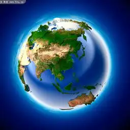 3d多角度地球高清图片
