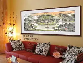 客厅沙发背景挂什么画具有风水寓意的山水画