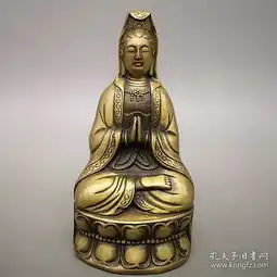 古玩杂项收藏仿古观音摆件佛像摆件