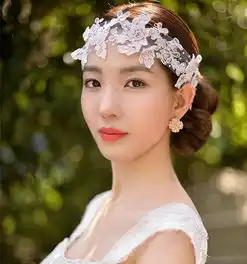 优雅韩式婚纱造型