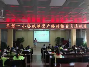 兰州市教育局校园风采兰炼一小举行校园广播小主播招新选拔活动