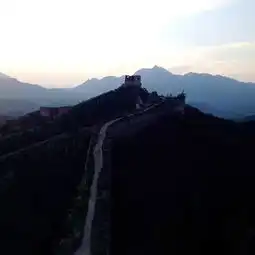 追着太阳看最美长城古北口长城