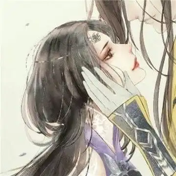 古风情侣动漫一对头像古风cp一左一右头像