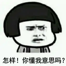 抖音表情包你懂我的意思吧
