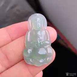 冰种观音吊坠