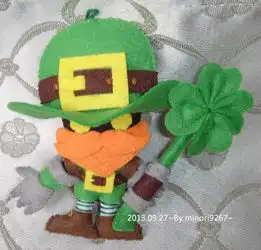 台湾玩家制手工布偶心灵手巧亲手diy