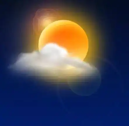 ui教程photoshop打造太阳天气预报图标