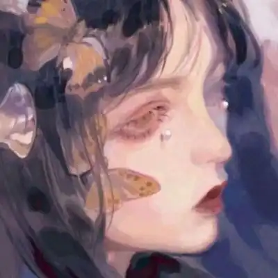 黑暗动漫女头二次元丧系女头