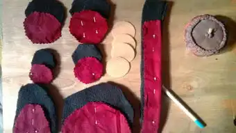 超级可爱的diy布艺玩偶的制作教程加菲猫