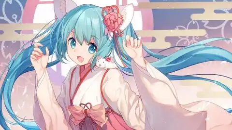 qq美化包8.4.10初音未来让你的qq自带主题
