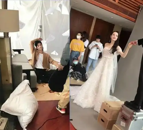 你是我的荣耀最新路透,热巴婚纱造型美腻了,与杨洋cp感好绝