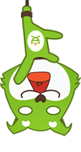 绿色的安狗狗qq表情图片
