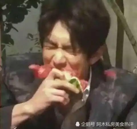 林更新用西瓜拍时尚大片,成果图和过程图对比后,网友啃替