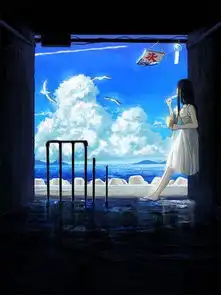 要一张非常有意境的动漫图,可风景人物友情要健康向上的大图