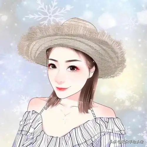 头像换一换吧,试试这款真人照片手绘头像,大气唯美有气质