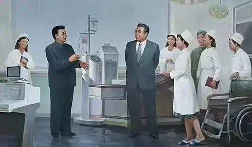 实拍朝xian医院内景,看了这些图片,我彻底震惊了