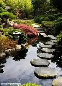 庭院里有个这样的水景美翻了