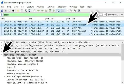 linux抓包出现nbns,如何用抓包分析工具定位感染主机和用户
