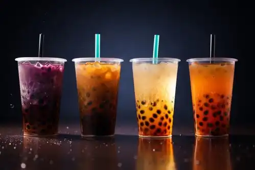 原味的珍珠奶茶饮品摄影图片广告素材下载至来源处