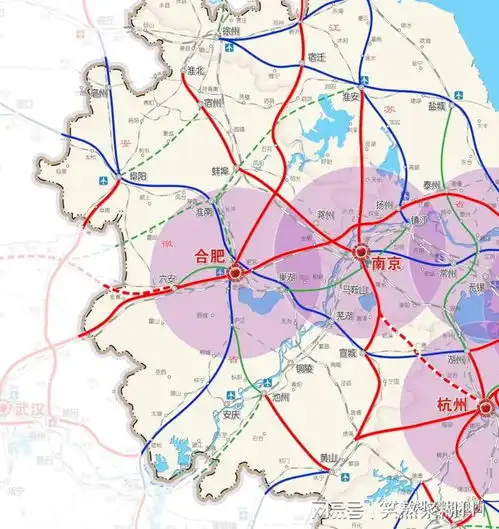 各省市区铁路建设及规划详览安徽篇