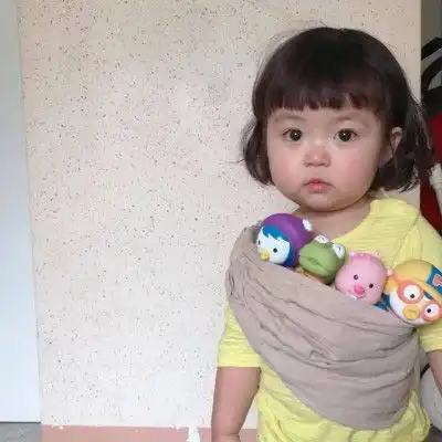 罗熙头像图片韩国网红小女孩罗熙高清头像
