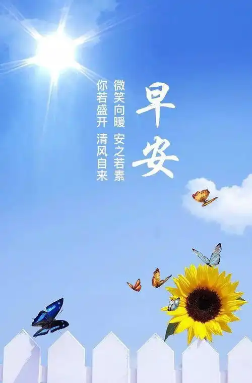 超级温柔的早安励志问候语适合发微信朋友圈的早安正能量句子