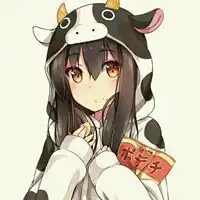 戴黑帽子动漫女生头像可爱清新微信头像图片大全