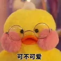 玻尿酸鸭表情包微信头像图片大全