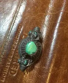 金刚铃降魔杵法器佛像藏传老南红蜜蜡青金石