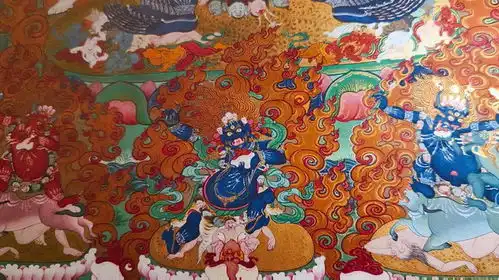 赏析唐卡财神