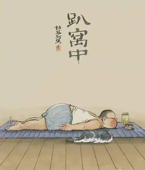 来看看这些画吧,画出了中年男人的辛酸和无奈
