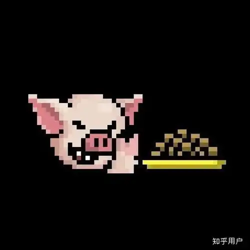 想问问这个猪的gif表情包还有谁有或者大家知道出处吗