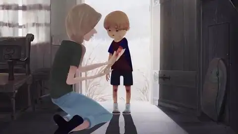 那个在家暴中长大的女孩,后来怎么样了这个动画看完忍不住情绪父亲的房间
