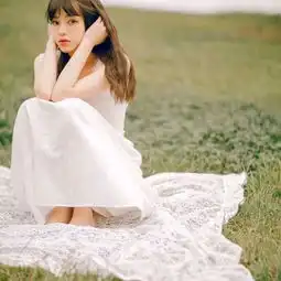原宿风写真真人女生头像气质好看的写真女图