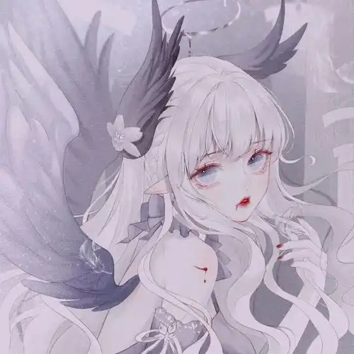 仙气女生头像你对她的皮囊失望,却不知她灵魂滚烫