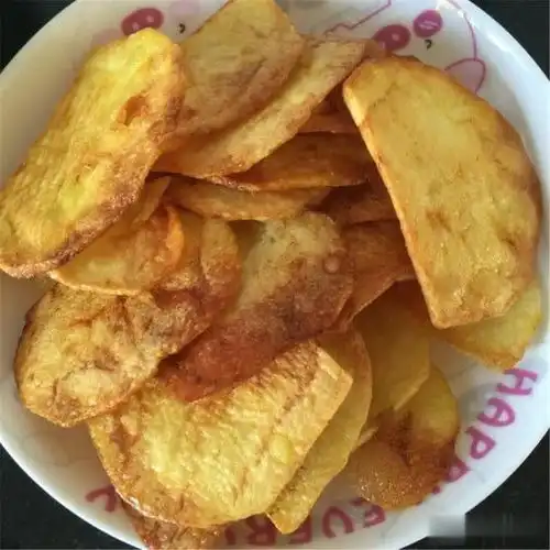 自制炸薯片,香脆可口,好吃上瘾