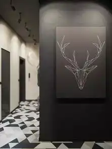 杂志主编的冷酷工业风公寓