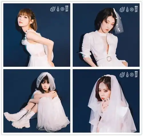 名门泽佳火箭少女暗黑新娘装曝光,烟熏妆容效果飒,你更pick谁