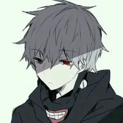 优质黑白风酷帅动漫男头精选