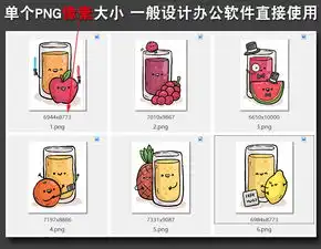 果汁水果表情png免扣背景高清素材图片模板下载5.23mb食物饮品大全生活工作