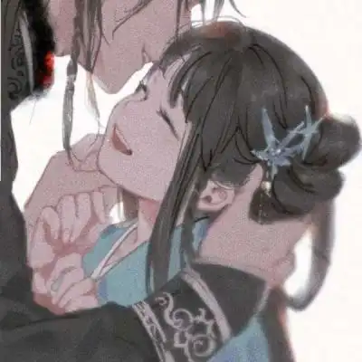 不是杨花情侣头像真人动漫古风