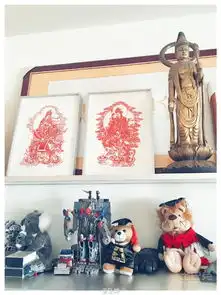 陈坤雅致豪宅内景曝光佛像画作随处可见