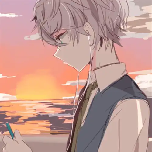 动漫男生头像在你身边,就感到无限的温柔